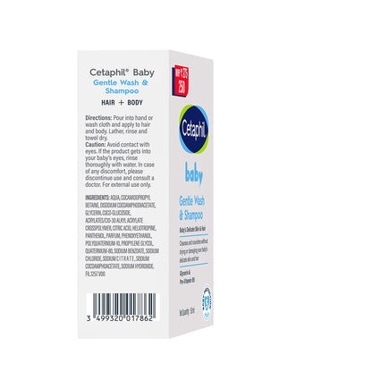 Cetaphil Baby Gentle Wash & Shampoo - 50 ml