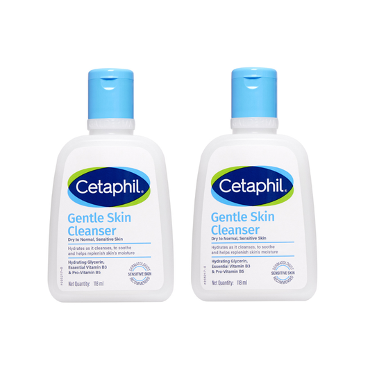 Cetaphil Gentle Skin Cleanser 118 ml- Pack of 2